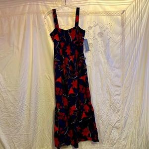 London times size 2 gorgeous dress with lilies on it new with tags flawless